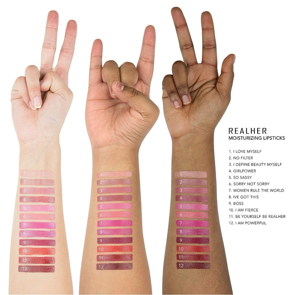*BRAND NEW/UNOPENED/ UNUSED* Real Her ‘I am Powerful’ Moisturizing Lipstick 12oz - Picture 8 of 8